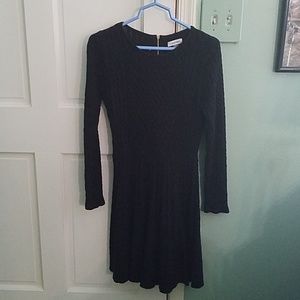 Calvin Klein Cable knit dress.
